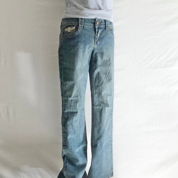 Vintage Boot Cut Low Rise Jeans - Picture 5 of 11